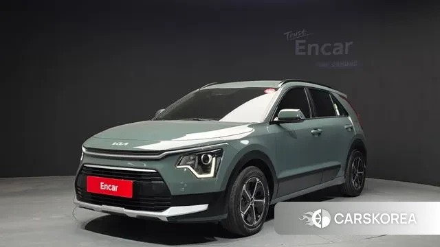 Kia Di Ol Nu Niro 2022 Светло-зеленый из Кореи
