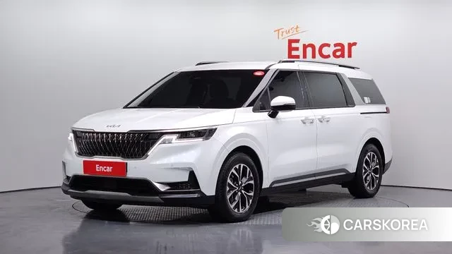 Kia Carnival 4th generation 2023 Белый из Кореи