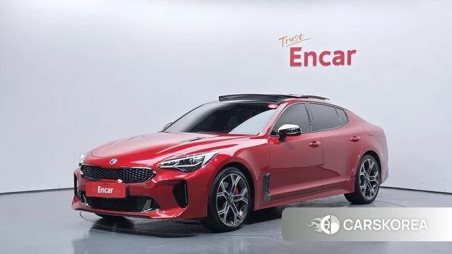 Kia Stinger 2020 Красный из Кореи