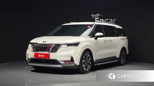 Kia Carnival 4th generation 2021 Белый из Кореи