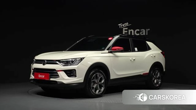 Ssangyong Beautiful Korando 2021 Белый из Кореи