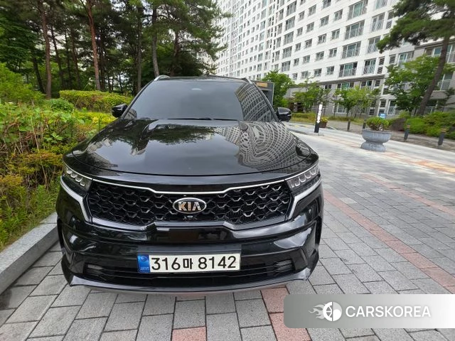 Kia Sorento 4th Generation 2021 Черный из Кореи