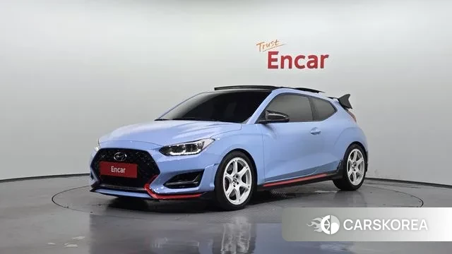Hyundai Veloster (JS) 2022 Синий из Кореи