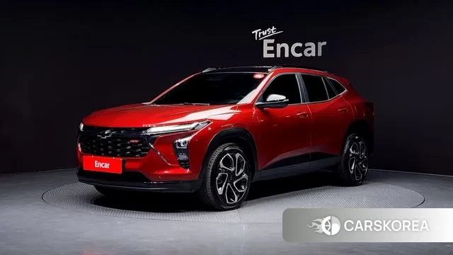 Chevrolet (GM Daewoo) Trax Crossover 2023 Красный из Кореи