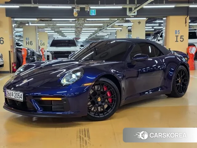 Porsche 911(992) 2024 Синий из Кореи