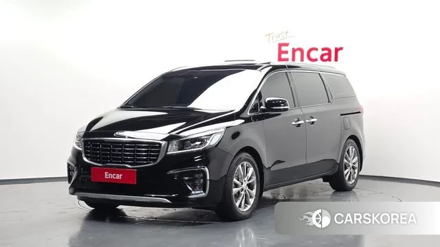 Kia The New Carnival 2018 Черный из Кореи