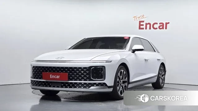 Hyundai Grandeur Hybrid (GN7) 2024 Белый из Кореи