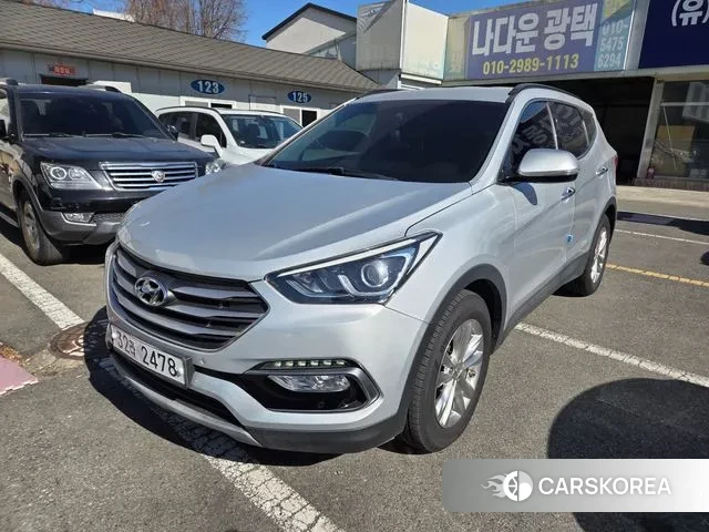 Hyundai Santa Fe The Prime 2018 Серебряный из Кореи