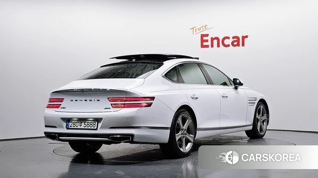 Genesis G80 (RG3) 2020 Белый из Кореи