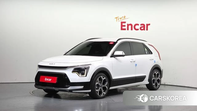 Kia Di Ol Nu Niro 2022 Белый из Кореи