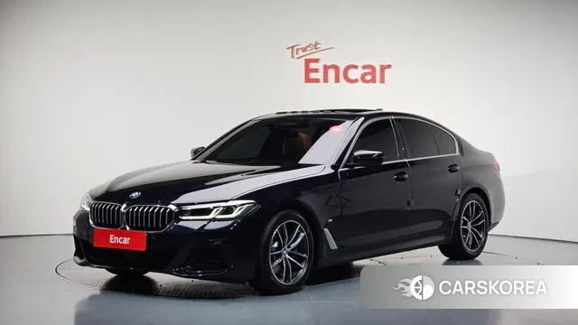 BMW 5 Series (G30) 2022 Черный из Кореи