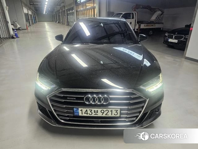 Audi A8 (D5) 2021 Черный из Кореи