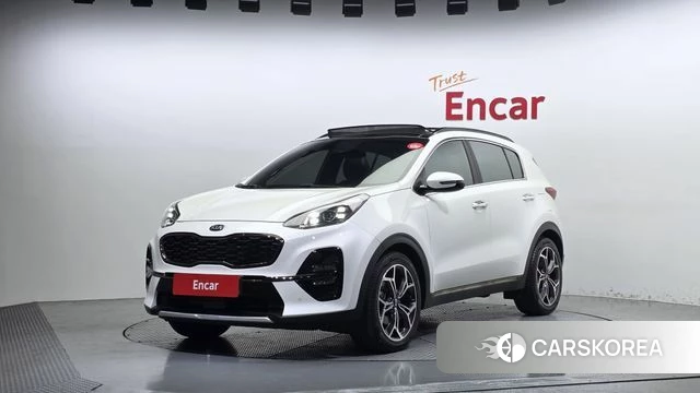 Kia Sportage The Bold 2018 Белый из Кореи