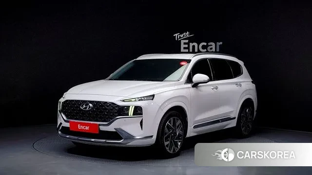 Hyundai The New Santa Fe 2020 Белый из Кореи
