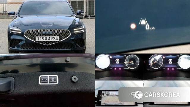 Genesis The New G70 2023 Синий из Кореи