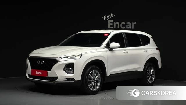 Hyundai Santa Fe TM 2019 Белый из Кореи