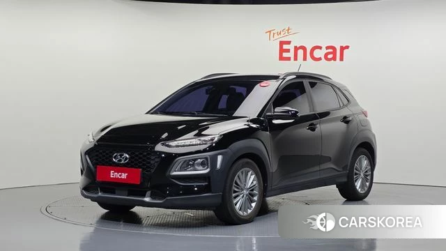 Hyundai Kona 2018 Черный из Кореи