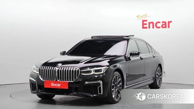 BMW 7 Series (G11) 2020 Черный из Кореи