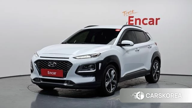 Hyundai Kona 2018 Белый из Кореи