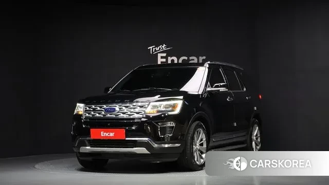 Ford Explorer 2019 Черный из Кореи