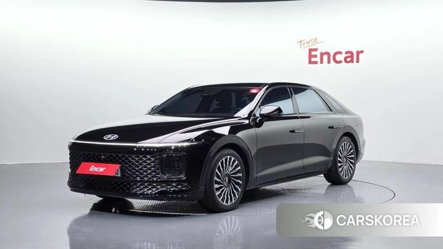 Hyundai Grandeur Hybrid (GN7) 2024 Черный из Кореи