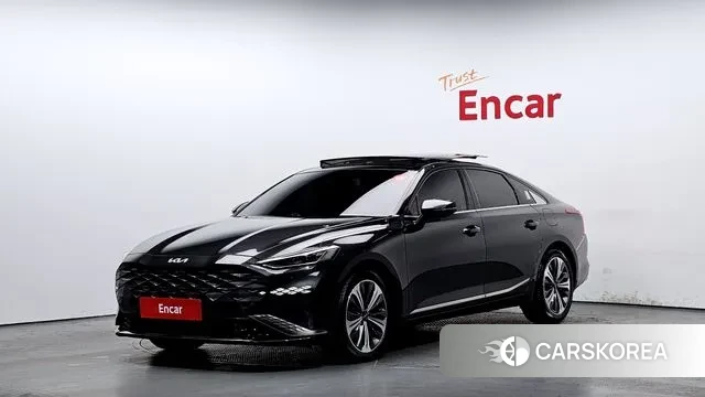Kia K8 Hybrid 2022 Серый из Кореи