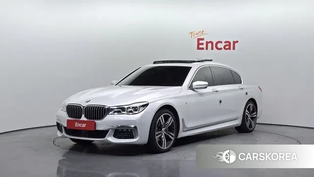 BMW 7 Series (G11) 2018 Белый из Кореи