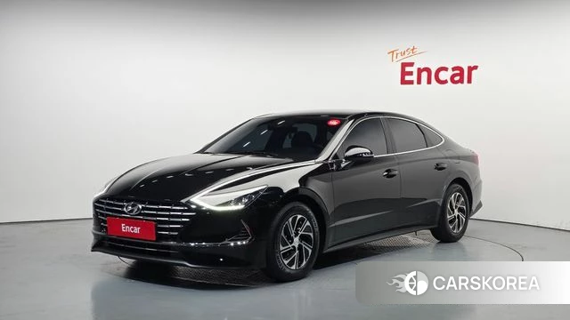 Hyundai Sonata Hybrid (DN8) 2023 Черный из Кореи