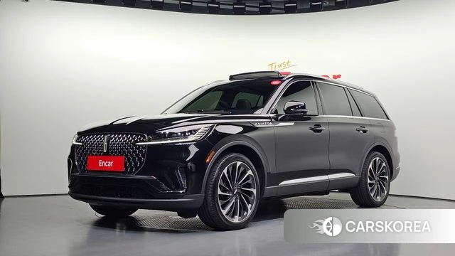 Lincoln Aviator 2nd generation 2024 Черный из Кореи