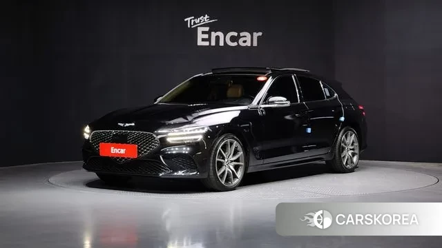 Genesis The New G70 Shooting Brake 2022 Черный из Кореи