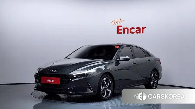 Hyundai Avante (CN7) 2022 Серый из Кореи