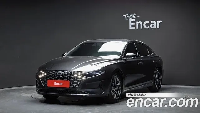 Hyundai The New Grandeur IG Hybrid 2020 Серый из Кореи