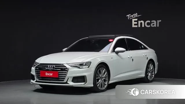 Audi A6 (C8) 2023 Белый из Кореи
