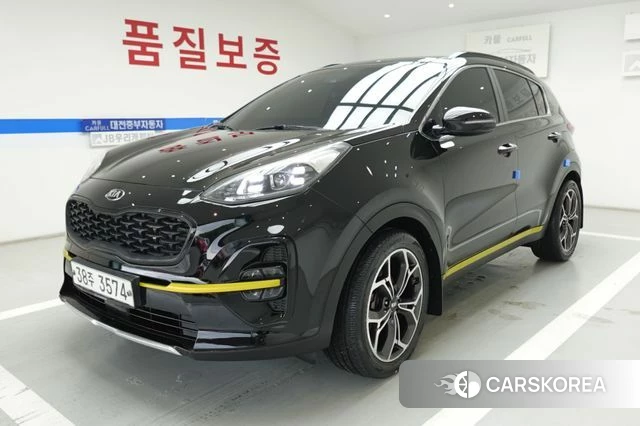 Kia Sportage The Bold 2018 Черный из Кореи