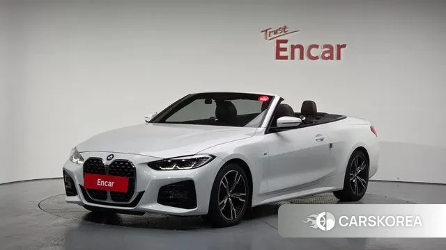 BMW 4 Series (G22) 2021 Белый из Кореи