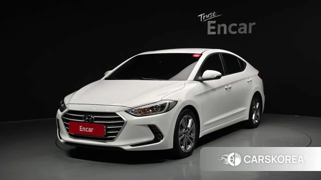 Hyundai Avante AD 2018 Белый из Кореи