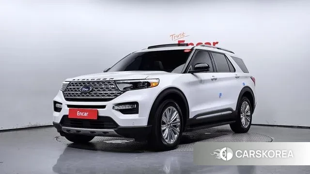Ford Explorer 6th Generation 2021 Белый из Кореи