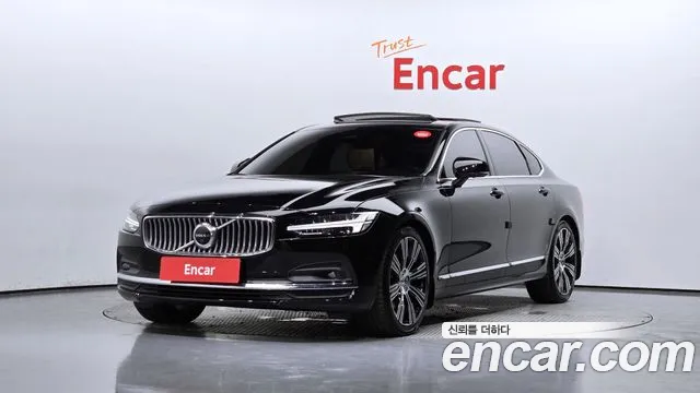 Volvo S90 2022 Черный из Кореи