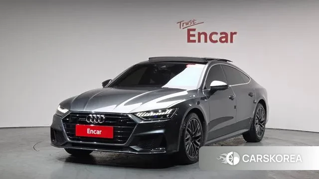 Audi A7 (4K) 2020 Серый из Кореи