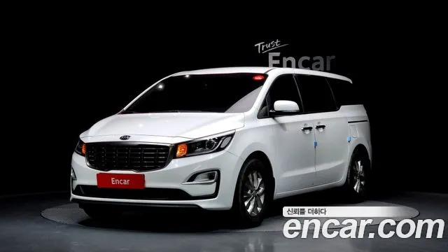 Kia All New Carnival 2018 Белый из Кореи