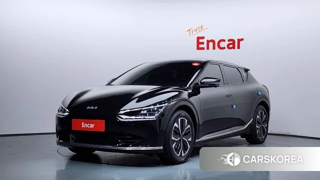 Kia EV6 2022 Черный из Кореи