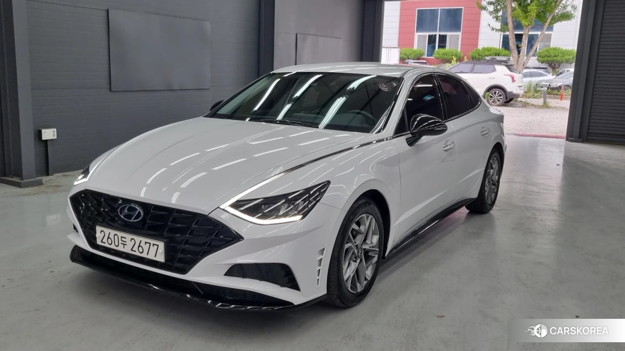 Hyundai Sonata (DN8) 2022 Белый из Кореи