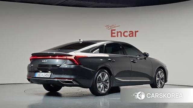 Kia K8 Hybrid 2021 Серый из Кореи