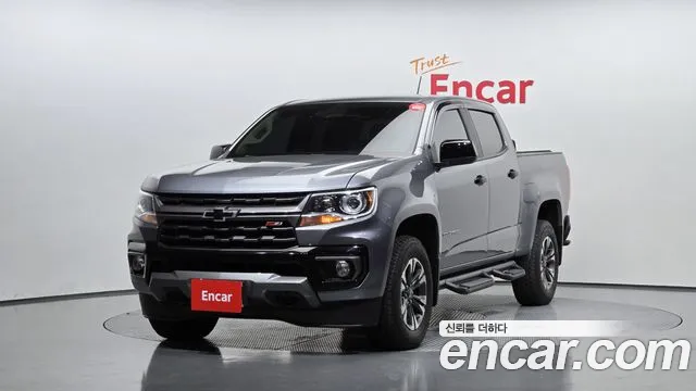 Chevrolet (GM Daewoo) Real New Colorado 2022 Серый из Кореи