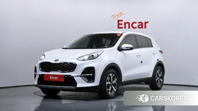 Kia Sportage The Bold 2021 Белый из Кореи