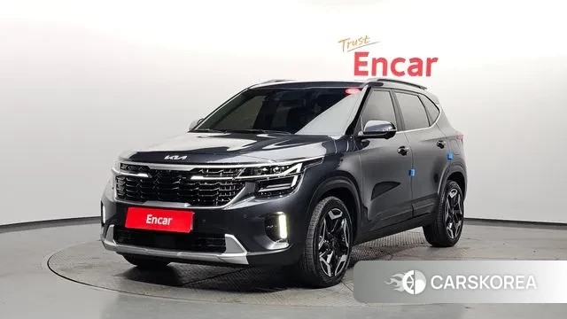 Kia The New Seltos 2023 Серый из Кореи