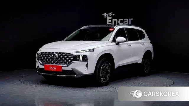 Hyundai The New Santa Fe 2021 Белый из Кореи