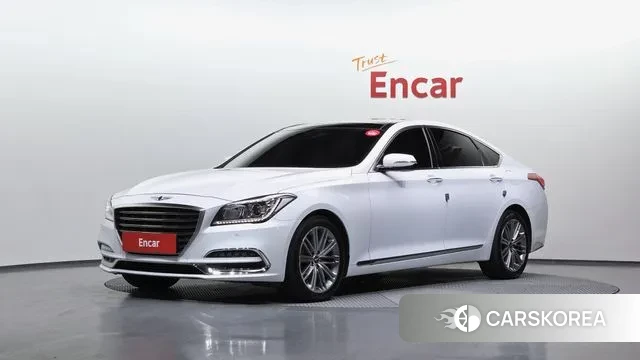 Genesis G80 2018 Белый из Кореи
