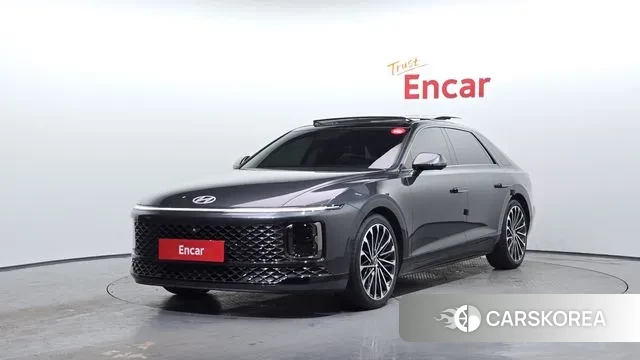 Hyundai Grandeur (GN7) 2022 Серый из Кореи