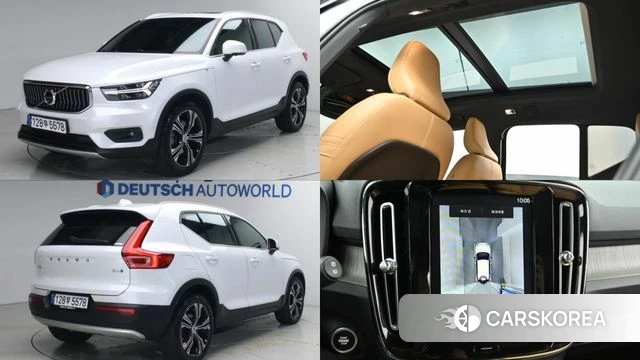 Volvo XC40 2020 Белый из Кореи